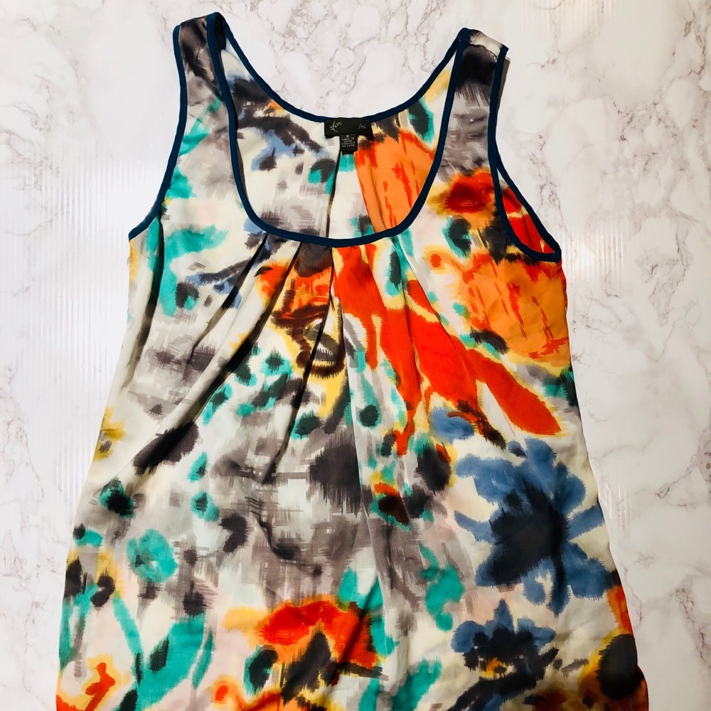 Fei sleeveless print shirt size S